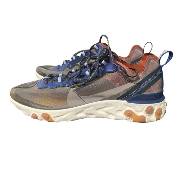 Nike React Element 87 Dusty Peach Sneakers - Picture 3 of 10